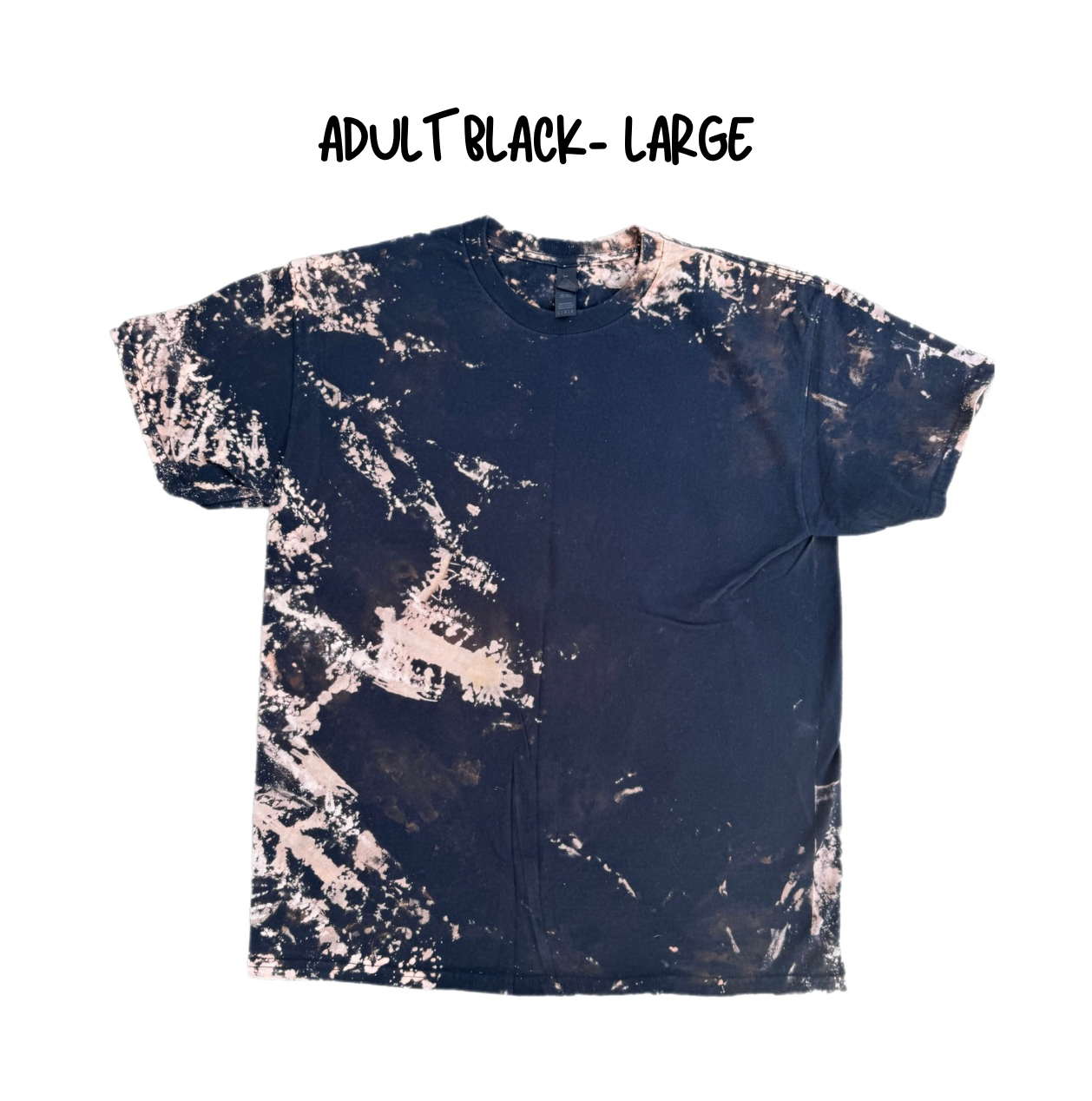 BLEACH DYED TEE'S