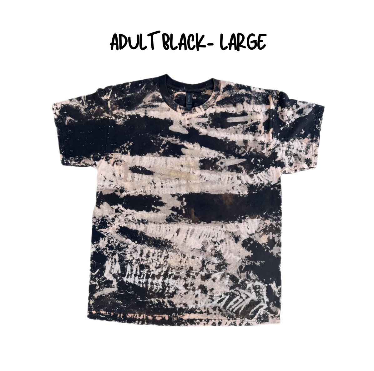BLEACH DYED TEE'S