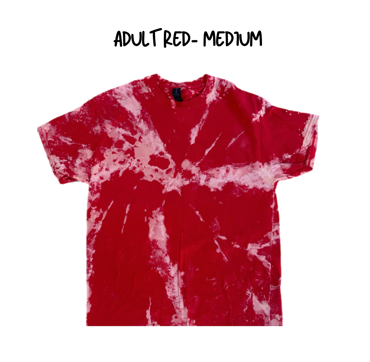 BLEACH DYED TEE'S