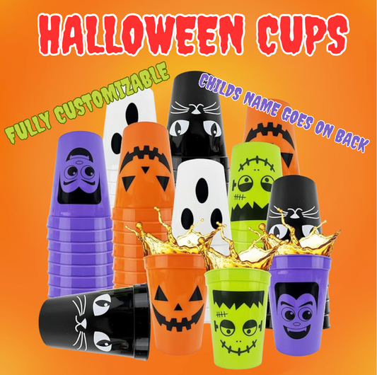 CUSTOM HALLOWEEN CUPS