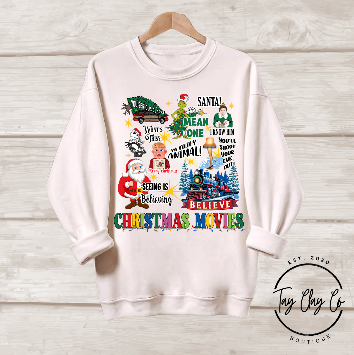CHRISTMAS VIBES SWEATSHIRT