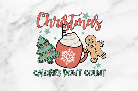 CHRISTMAS CALORIES DTF