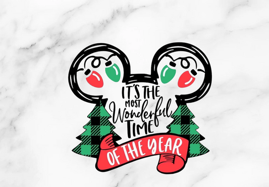 MICKEY MOUSE XMAS DTF