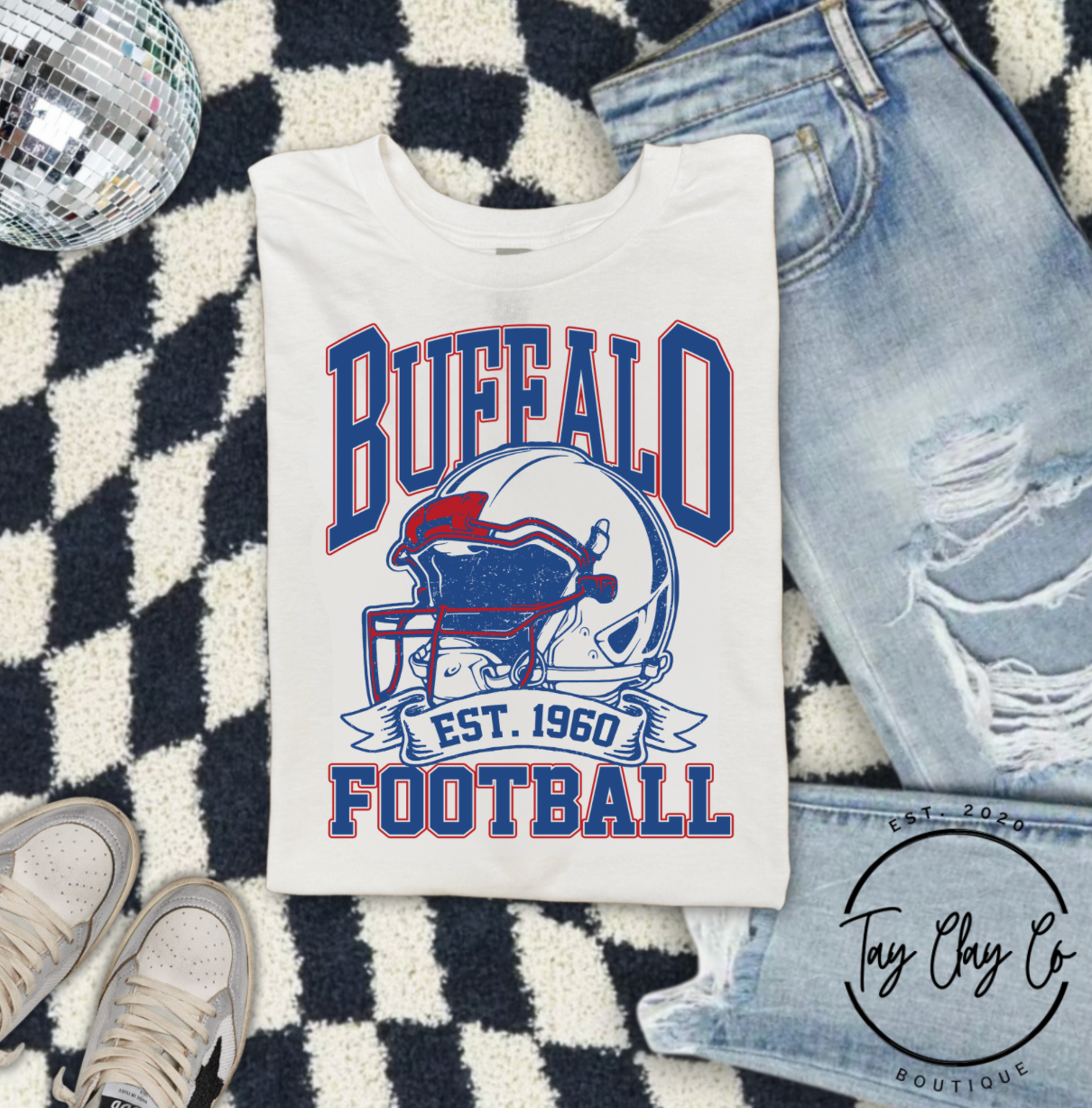 BUFFALO FOOTBALL NEW VINTAGE