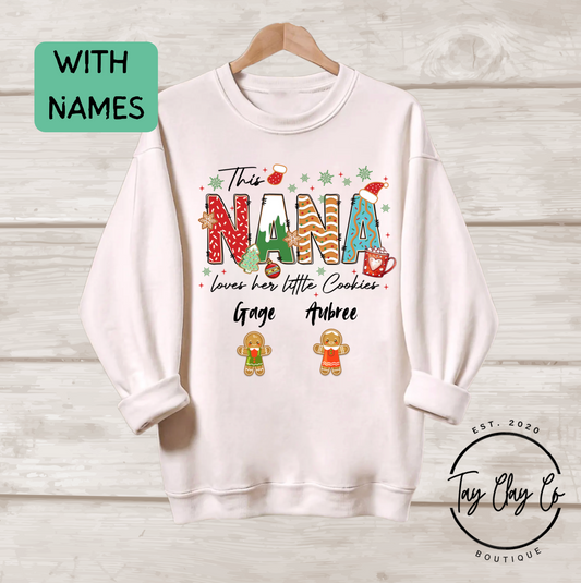 MAMA CUSTOM COOKIES SWEATSHIRT