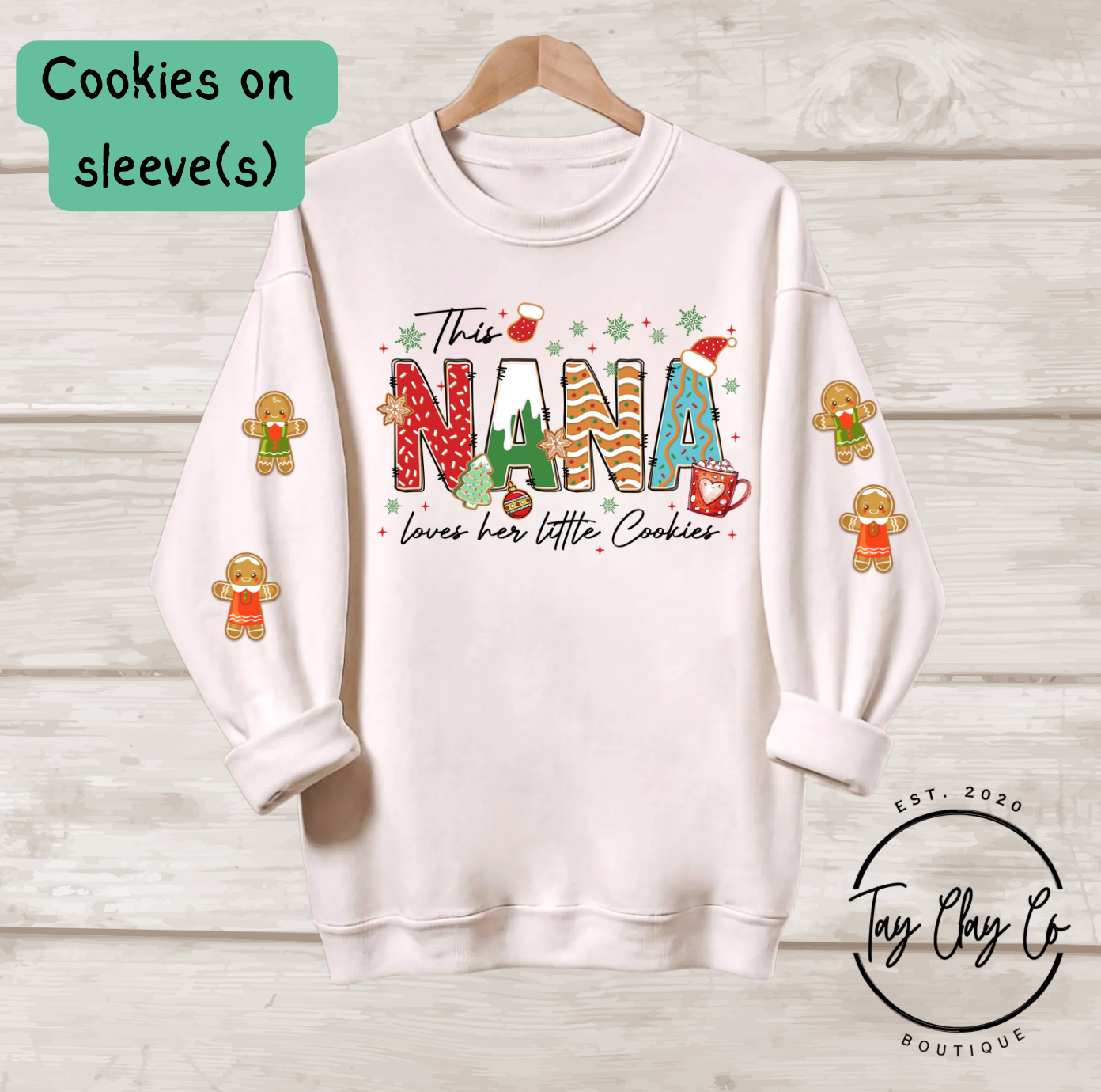 MAMA CUSTOM COOKIES SWEATSHIRT