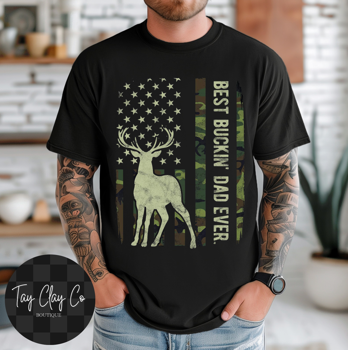 BEST BUCKIN' DAD