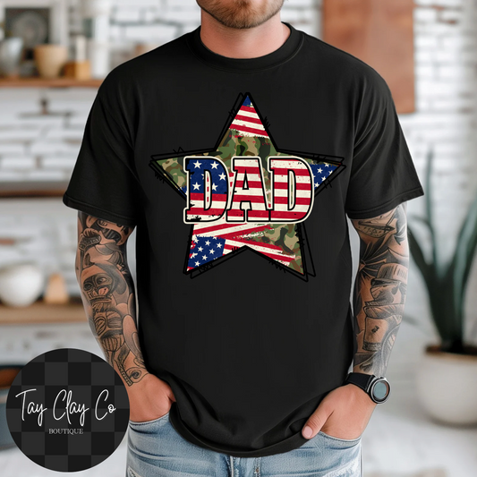 DAD CAMO STAR