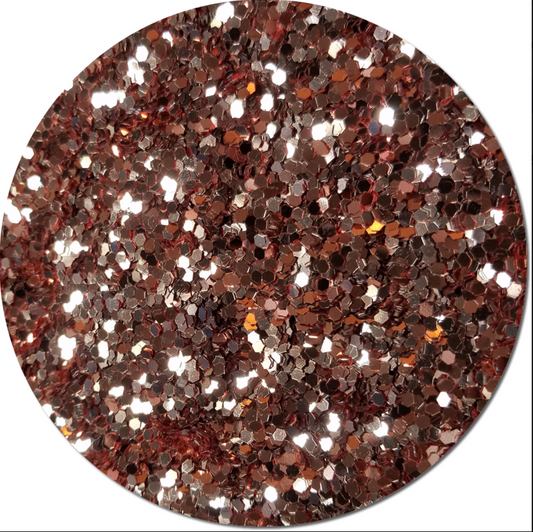 ROSE GOLD CHUNKY GLITTER