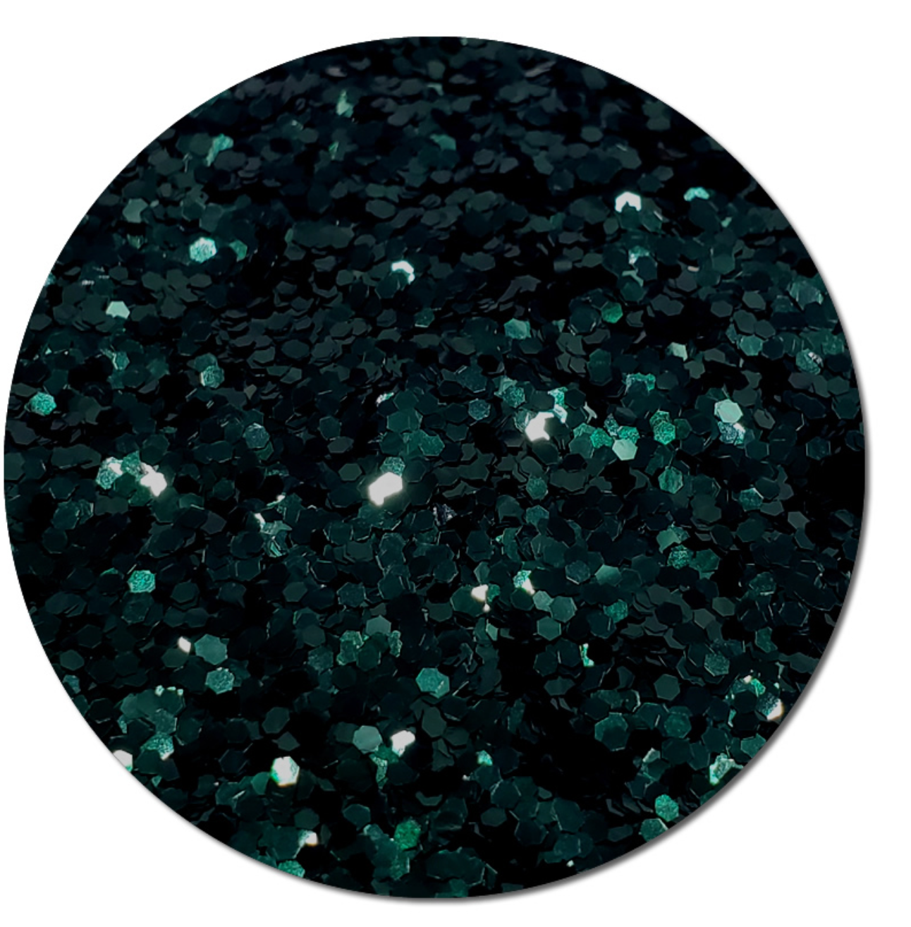 HUNTER GREEN CHUNKY GLITTER