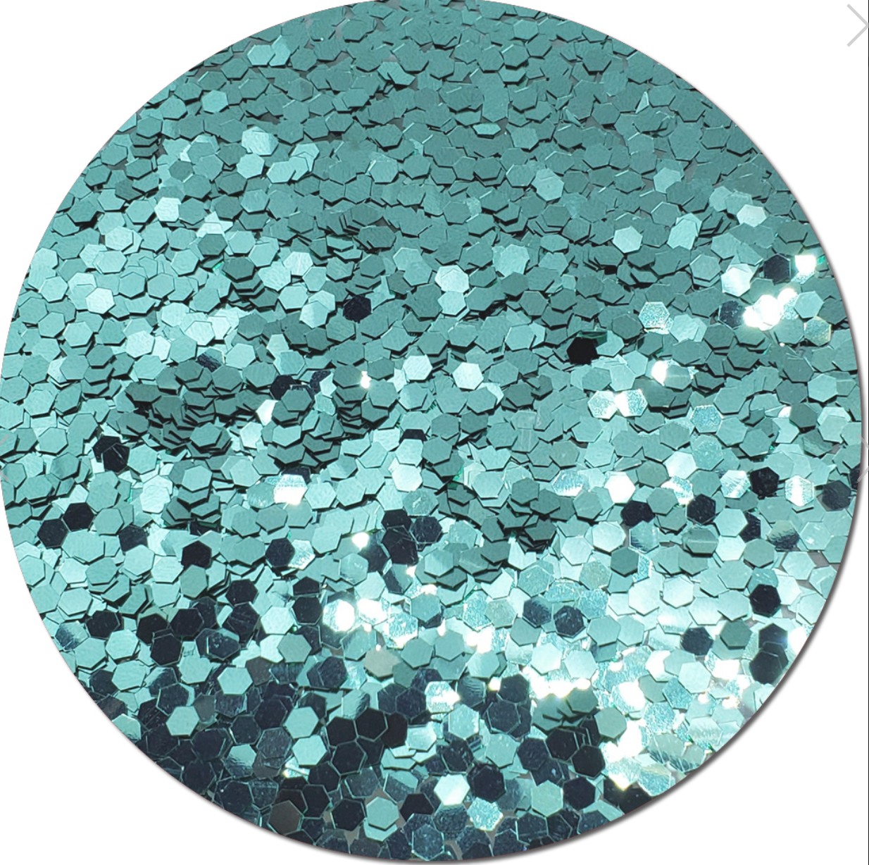 TIFFANY BLUE CHUNKY GLITTER