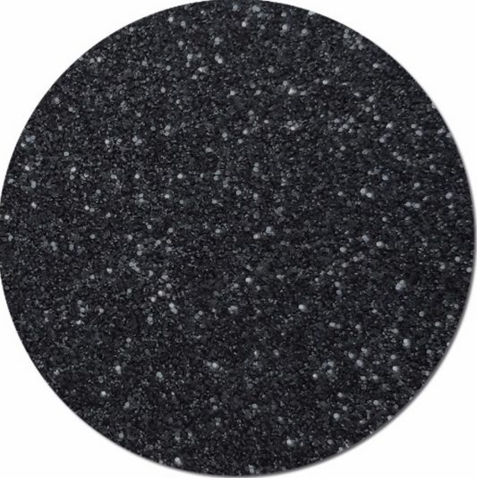 BLACK GLIMMER ULTRAFINE GLITTER
