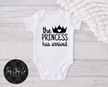 THE PRINCESS HAS ARRIVED