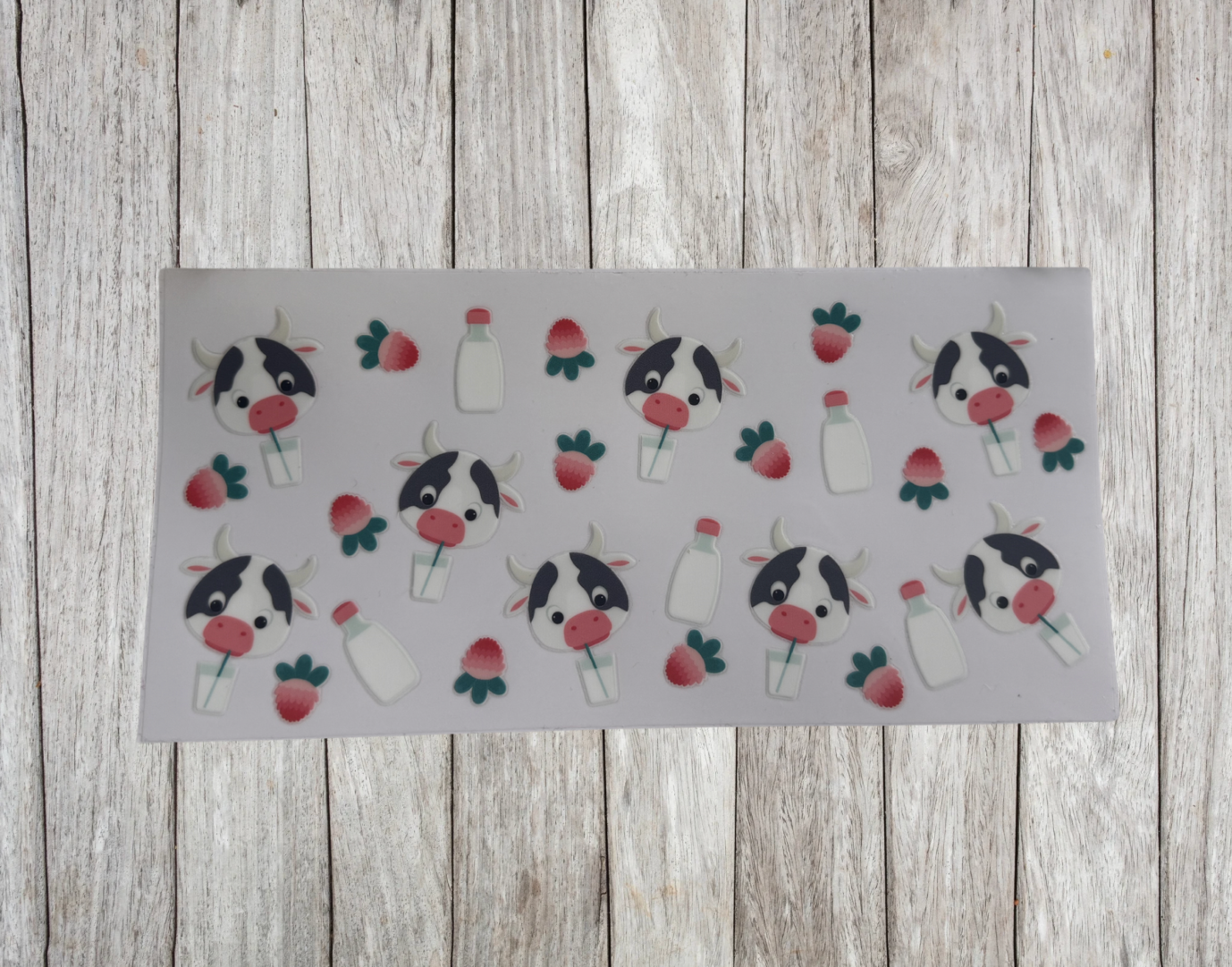 COW/MILK 16OZ UV DTF WRAP