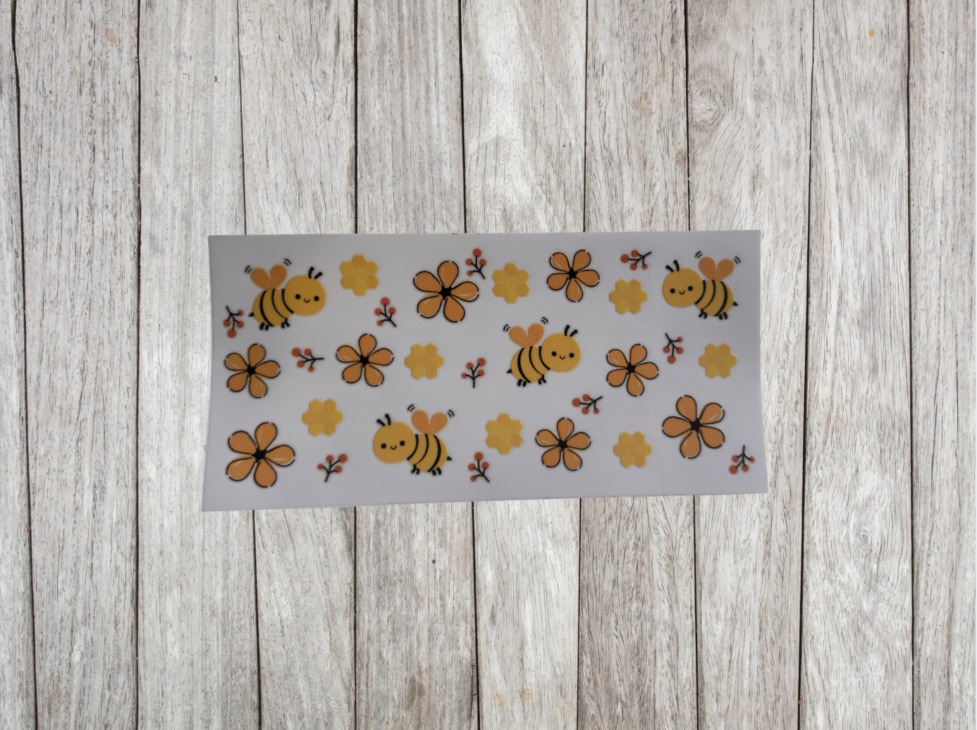 BEES 16OZ UV DTF WRAP