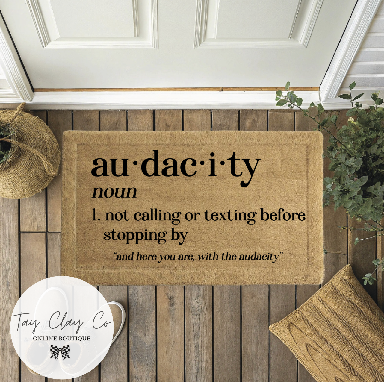 AUDACITY DOORMAT