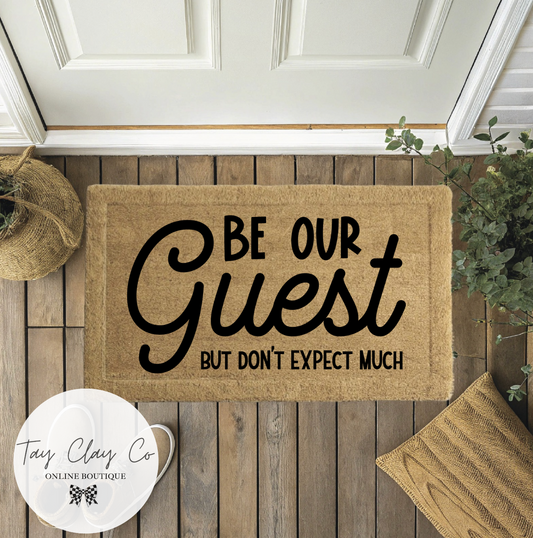 BE OUR GUEST DOORMAT