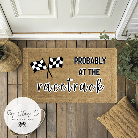 RACETRACK #1 DOORMAT