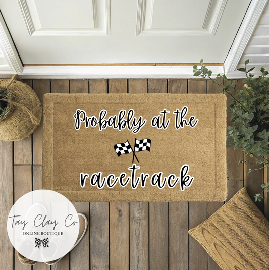 RACETRACK #2 DOORMAT