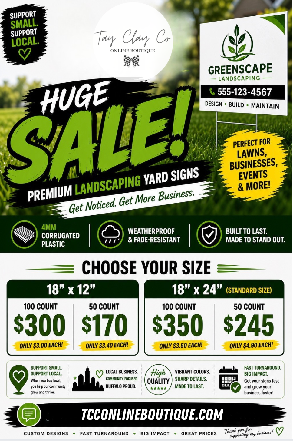 YARD SIGNS