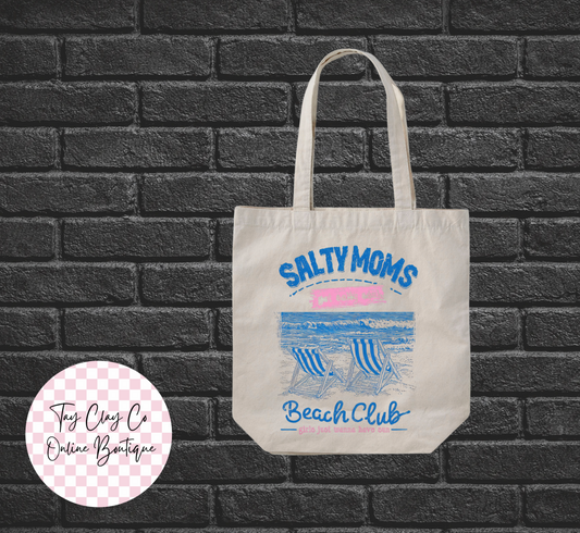 SALTY MOMS TOTE