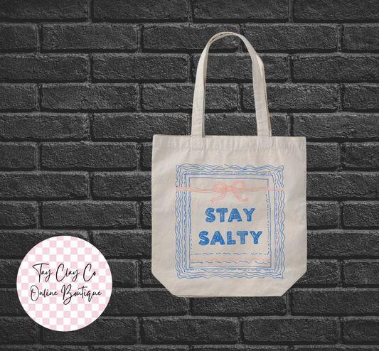 STAY SALTY TOTE