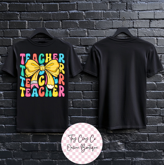 TEACHER STACKED BOW