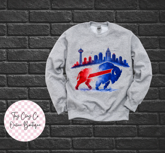 BUFFALO SKYLINE SWEATSHIRT