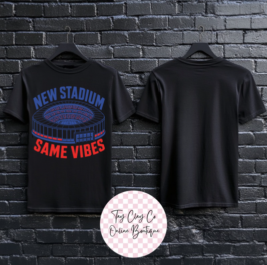NEW STADIUM SAME VIBES