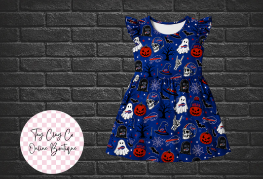 SPOOKY BUFFALO DRESS
