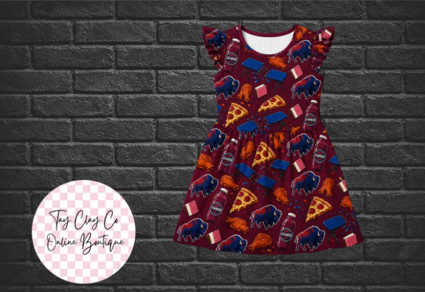 BUFFALO THEME DRESS