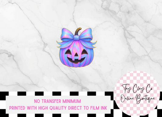 FLUORESCENT PUMPKIN DTF