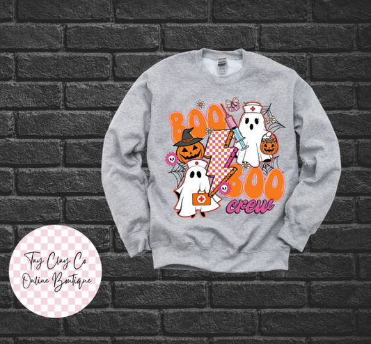 BOO BOO CREW SWEATSHIRT