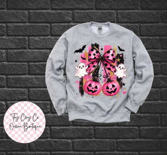PINK PUMPKIN SWEATSHIRT