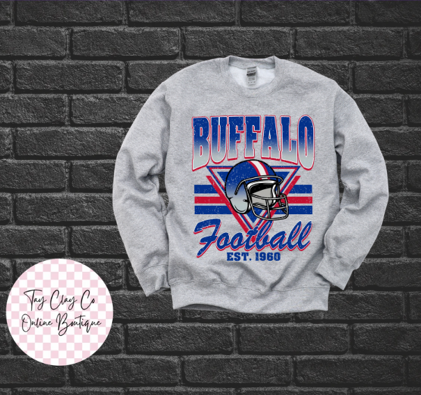BUFFALO FOOTBALL SWEATSHIRT