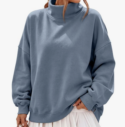 AUTISM MOM MOCKNECK SWEATSHIRT