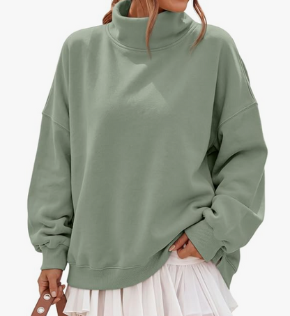 AUTISM MOM MOCKNECK SWEATSHIRT