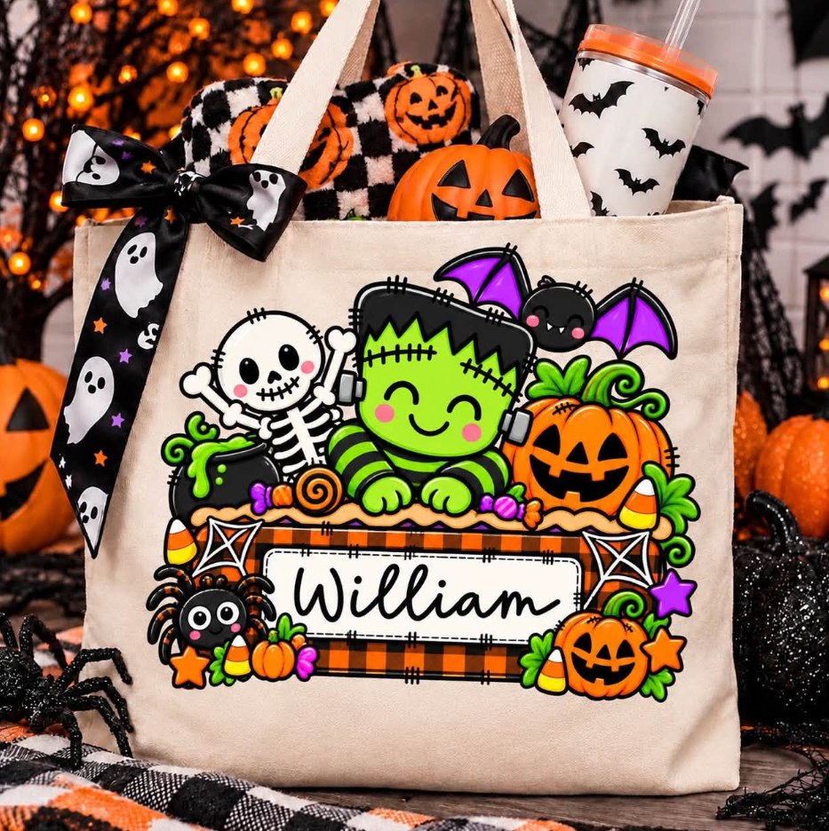 FRANKENSTEIN CANVAS BAG