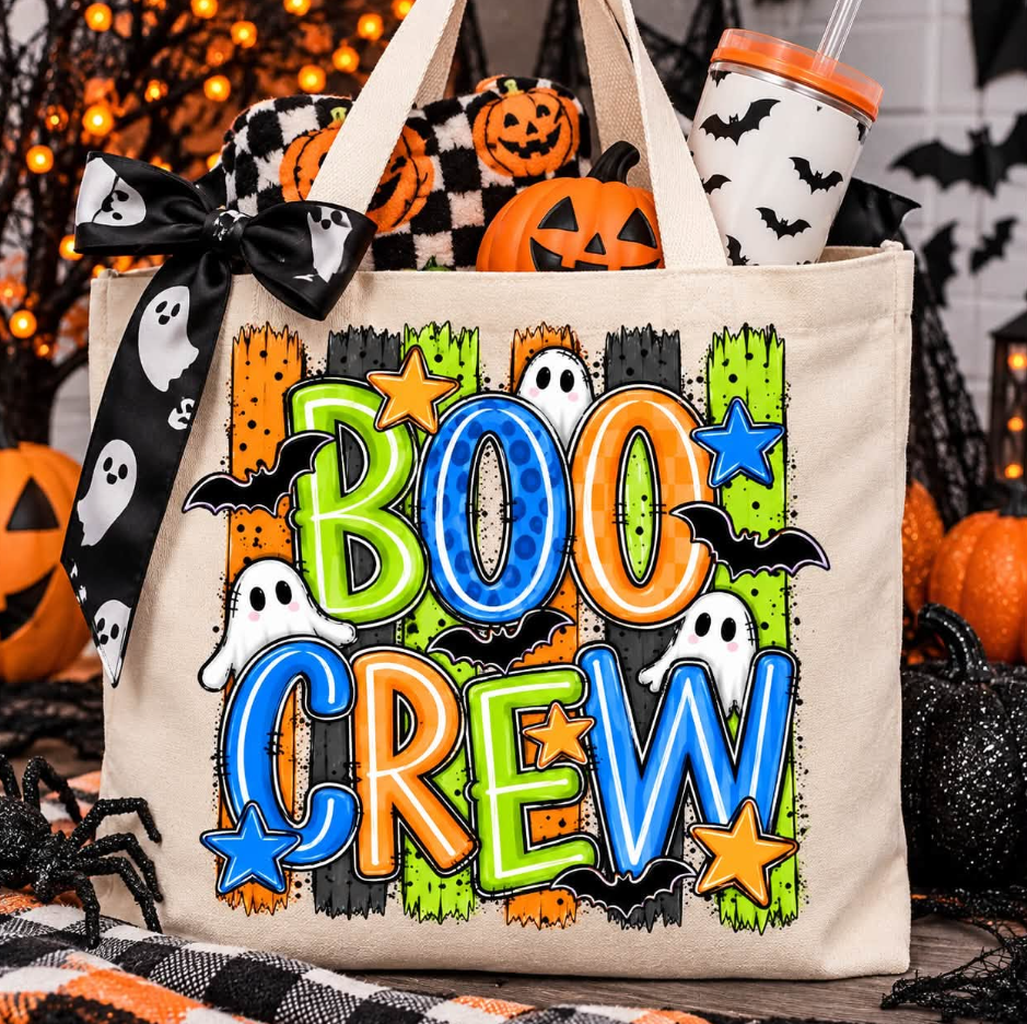 BOO CREW BOY CANVAS BAG