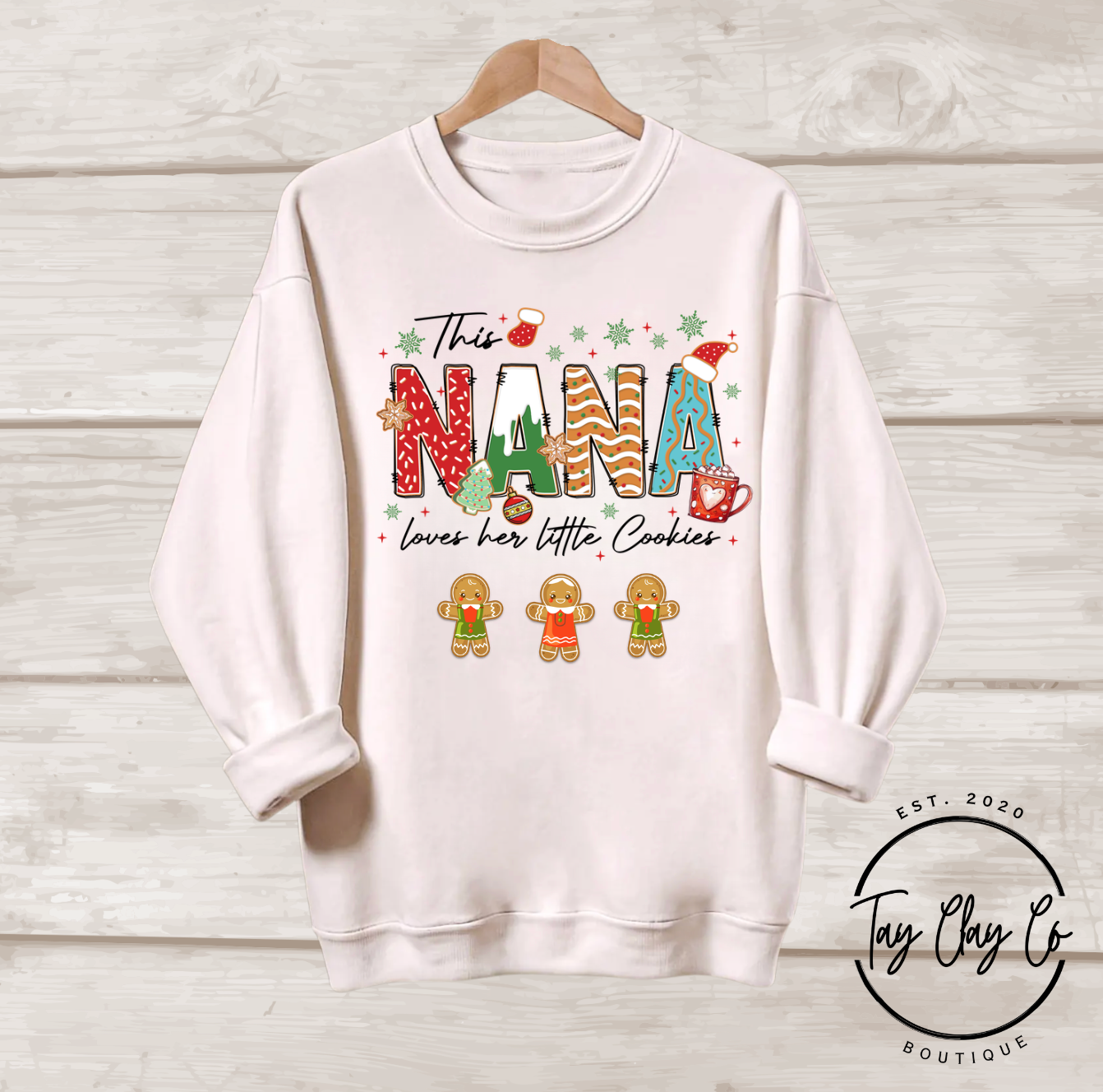 NANA CUSTOM COOKIES SWEATSHIRT