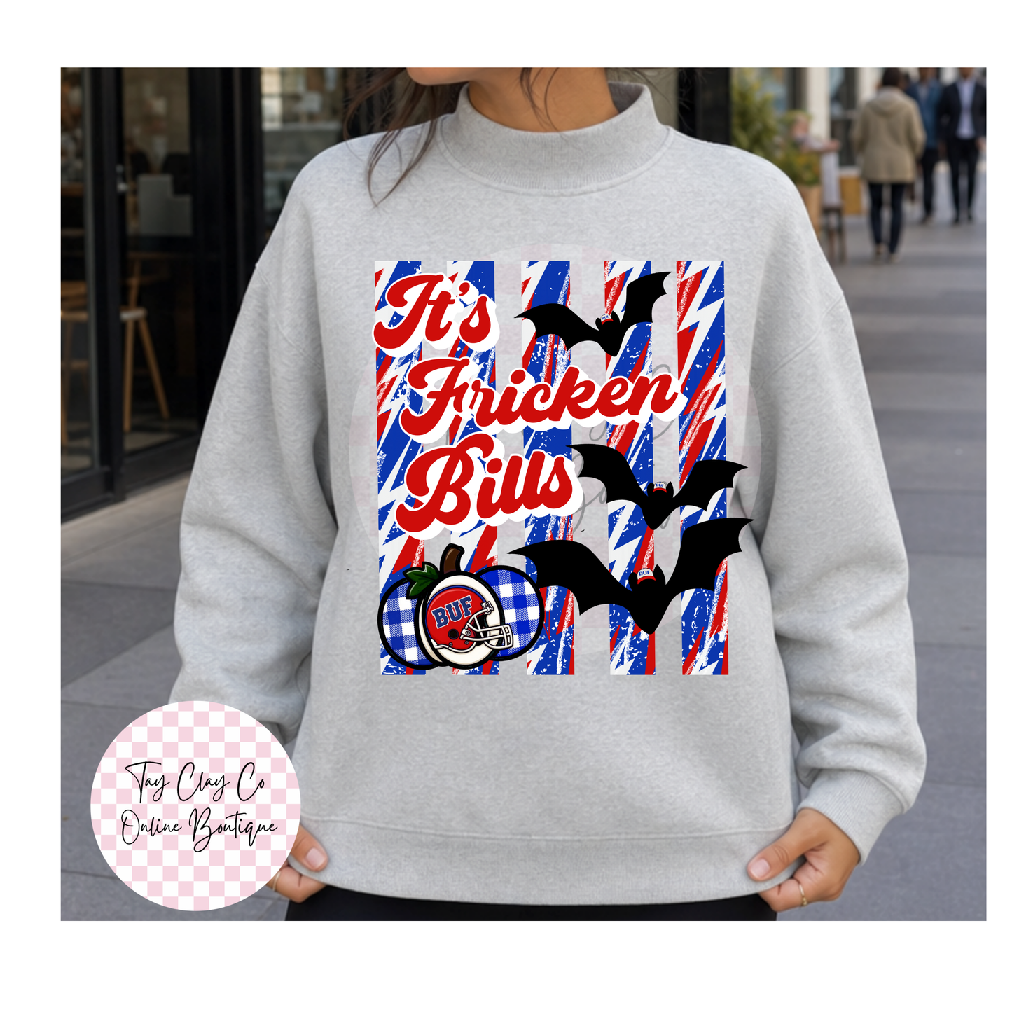 IT'S FRICKEN BILL MOCKNECK SWEATSHIRT