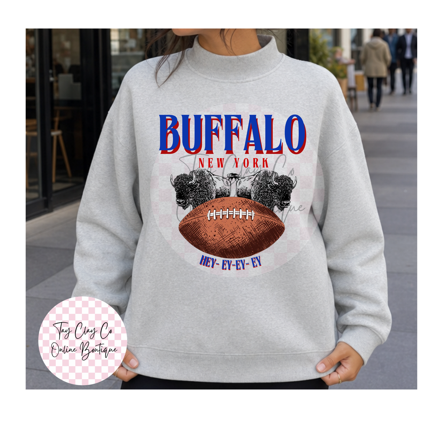 BUFF NY MOCKNECK SWEATSHIRT