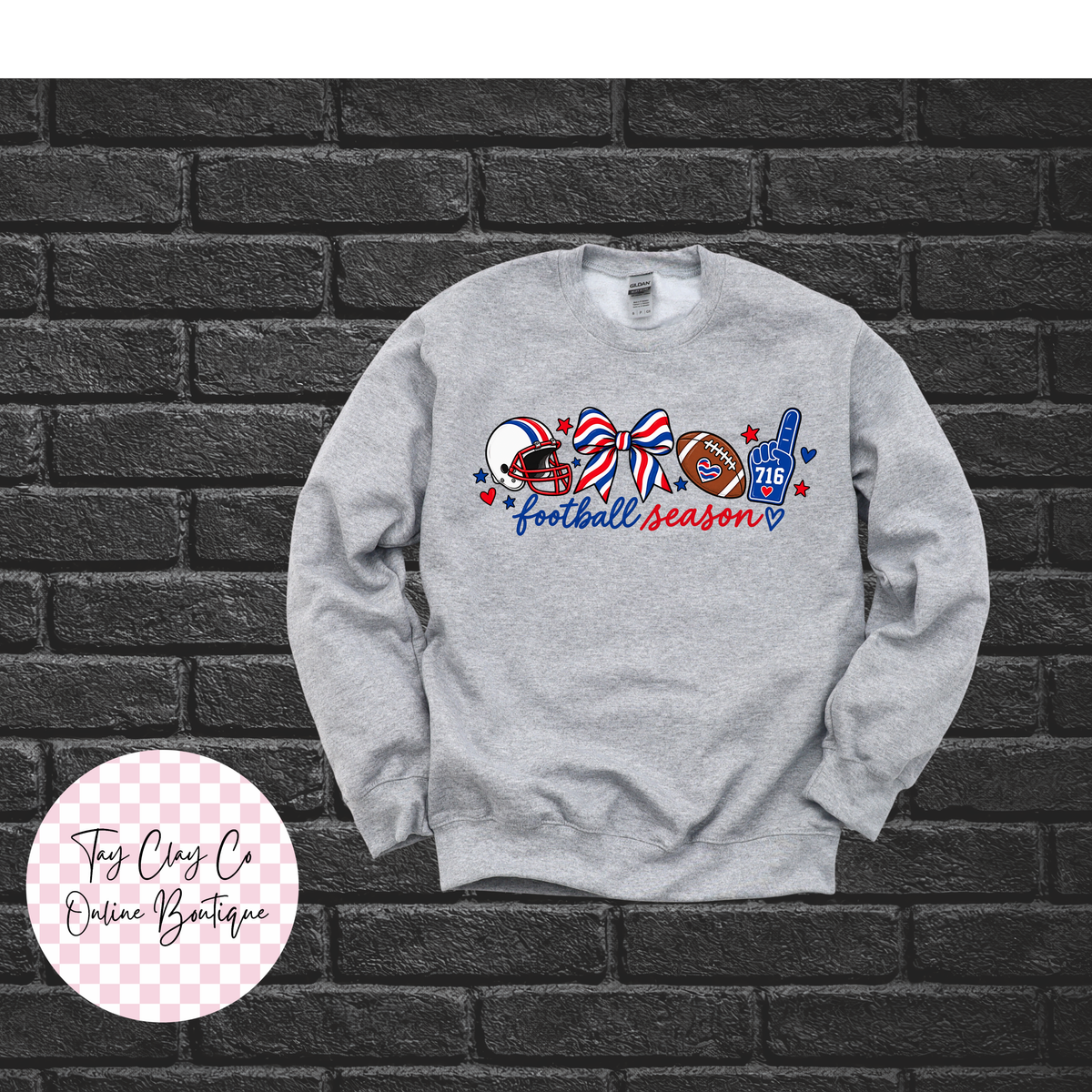 FOOTBALL SEASON SWEATSHIRT