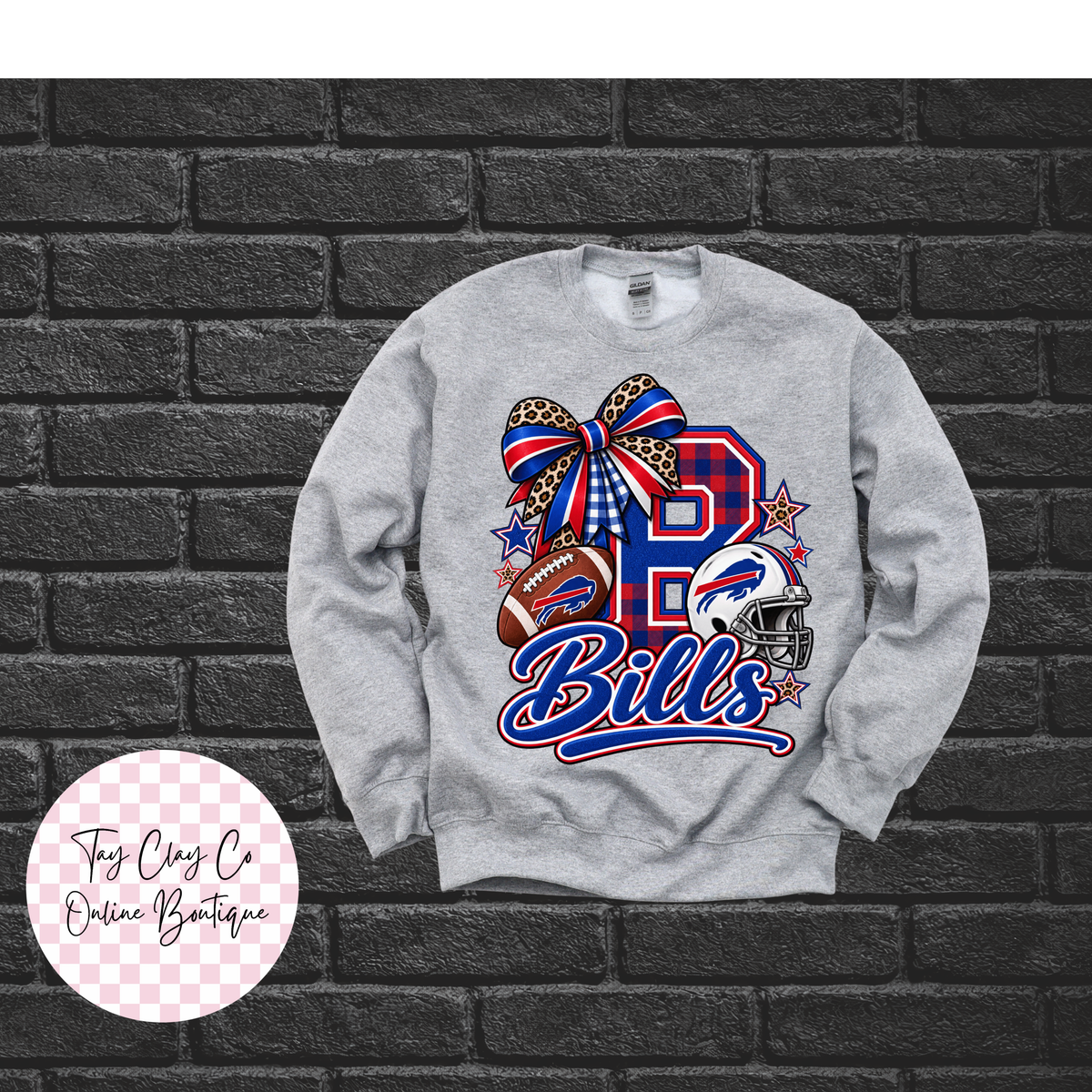 BILLS BOW SWEATSHIRT