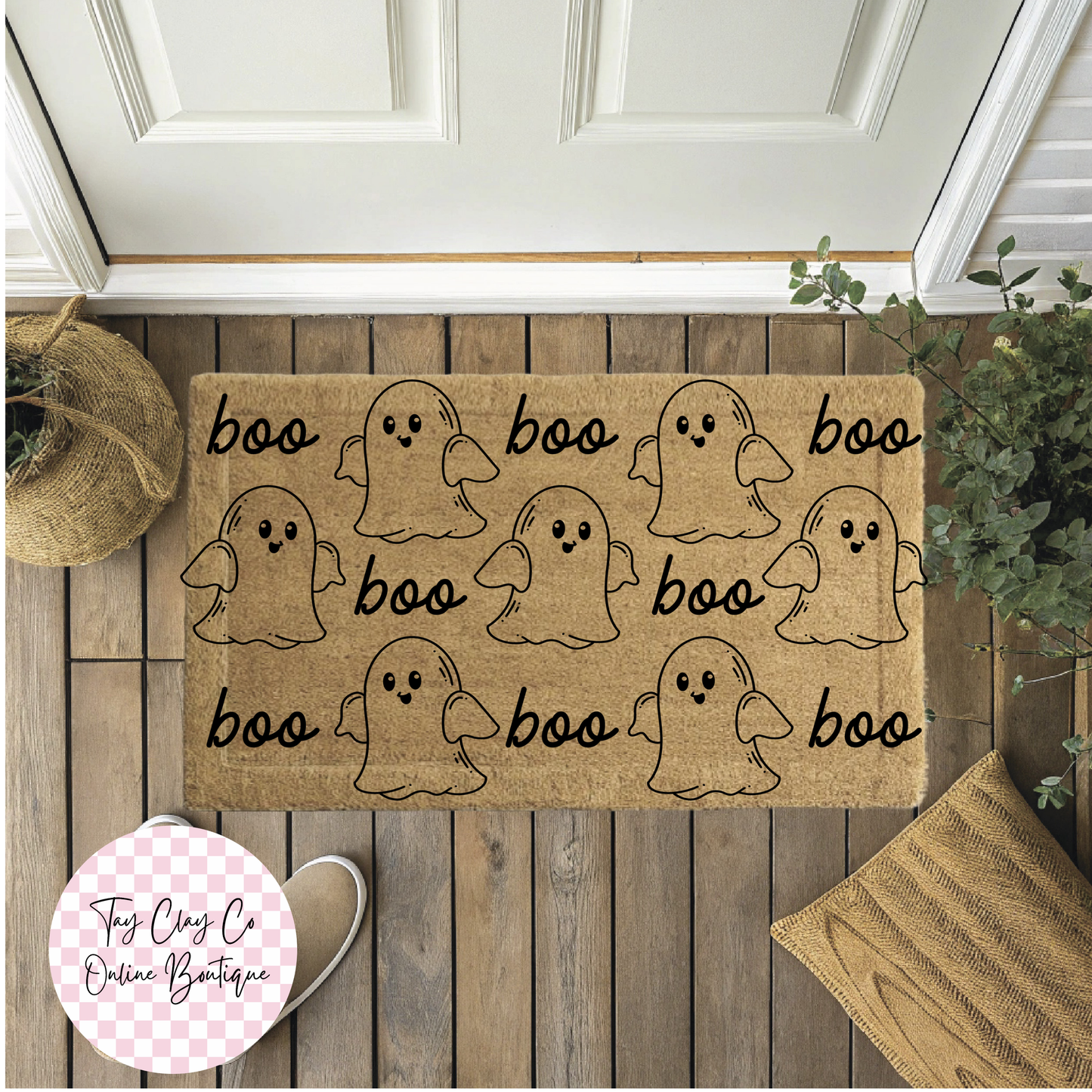BOO DOORMAT