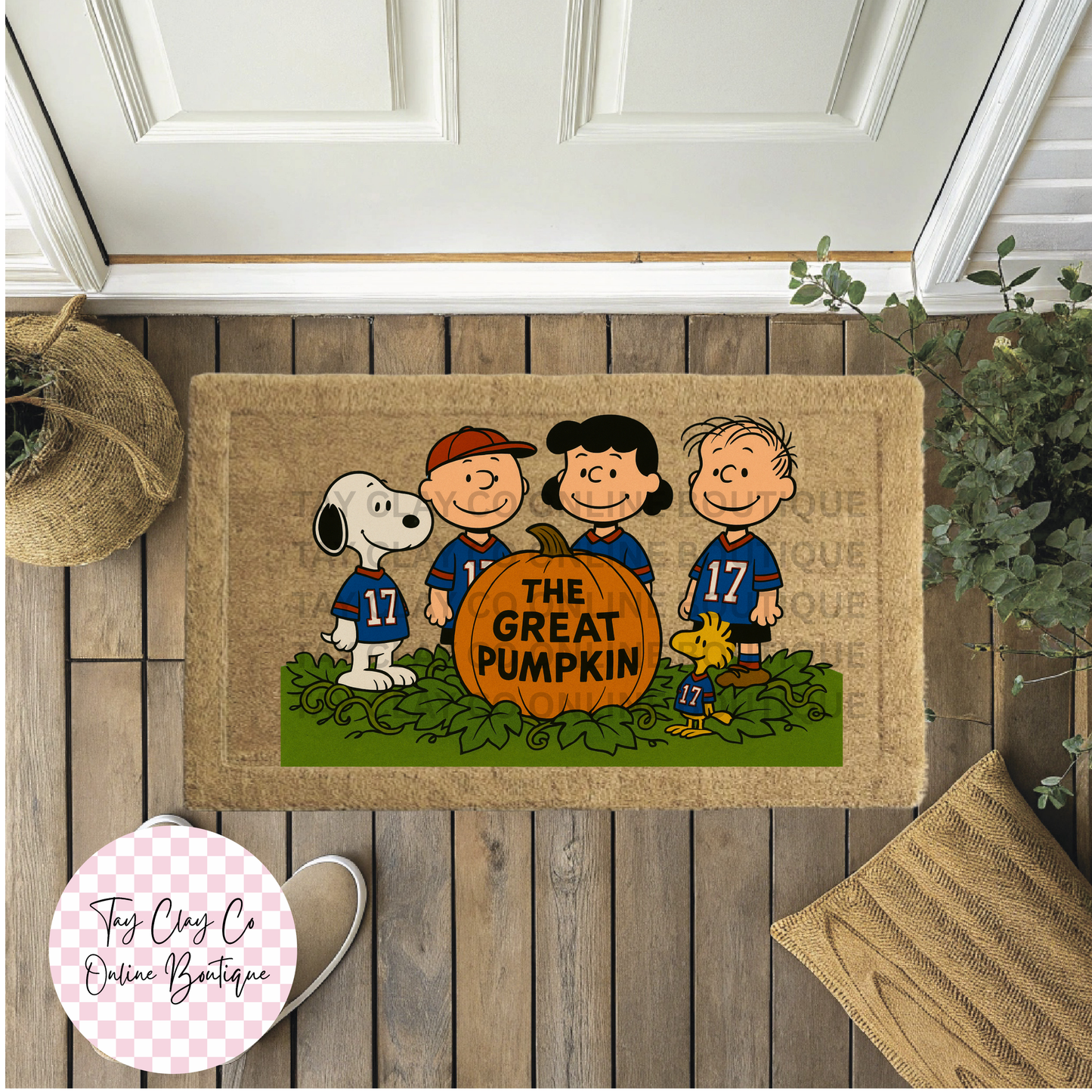 THE GREAT PUMPKIN DOORMAT