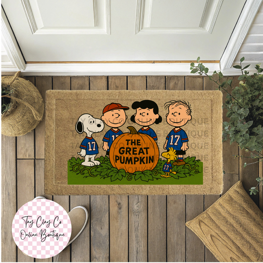 THE GREAT PUMPKIN DOORMAT